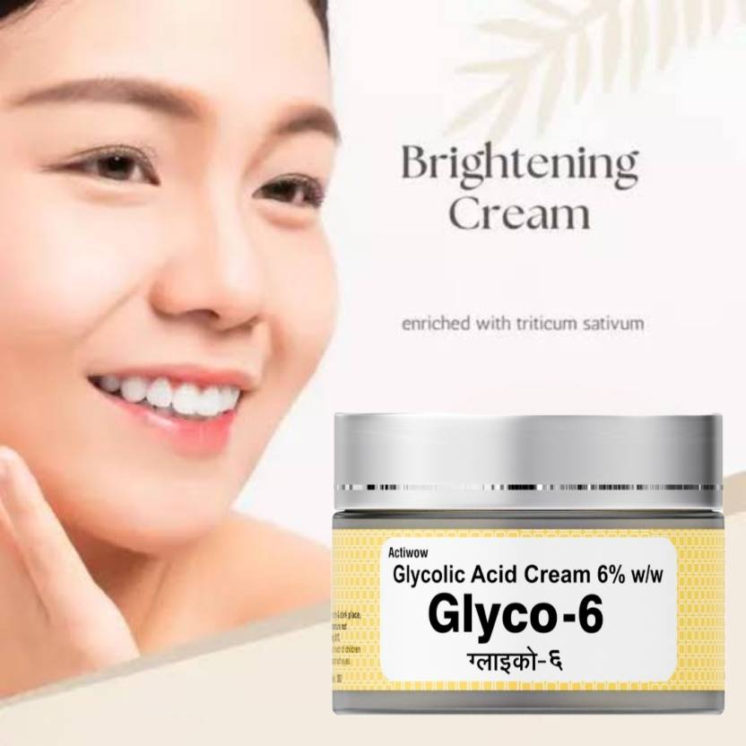 Actiwow Glyco 6 Brightening Cream (30gm) Actiwow