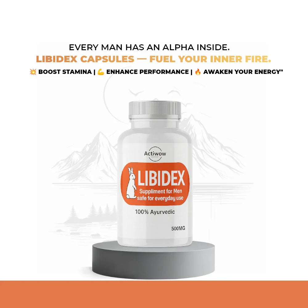 Actiwow Libidex Capsules for Men Stamina Booster Actiwow