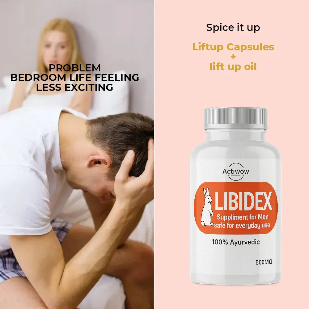 Actiwow Libidex Capsules for Men Stamina Booster Actiwow