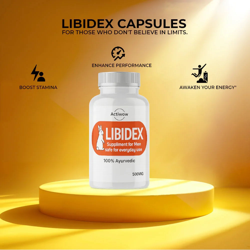 Actiwow Libidex Capsules for Men Stamina Booster Actiwow