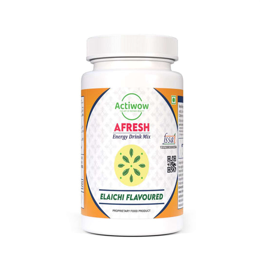 AFRESH Energy Drink Mix Elaichi Flavor (50gm)