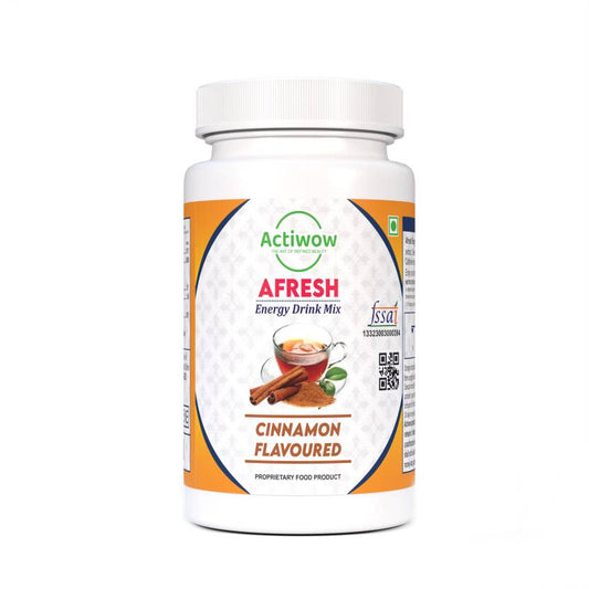 AFRESH Energy Drink Mix Cinnamon Flavor (50gm)