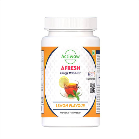 AFRESH Energy Drink Mix Lemon Flavor (50gm)