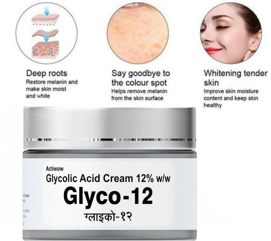 Actiwow	Glyco 12 Brightening Cream (50gm)