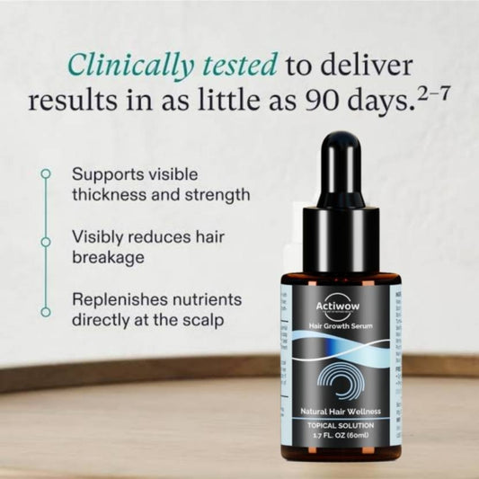 Actiwow	Natural Hair Wellness Hair Growth Serum (60ml)