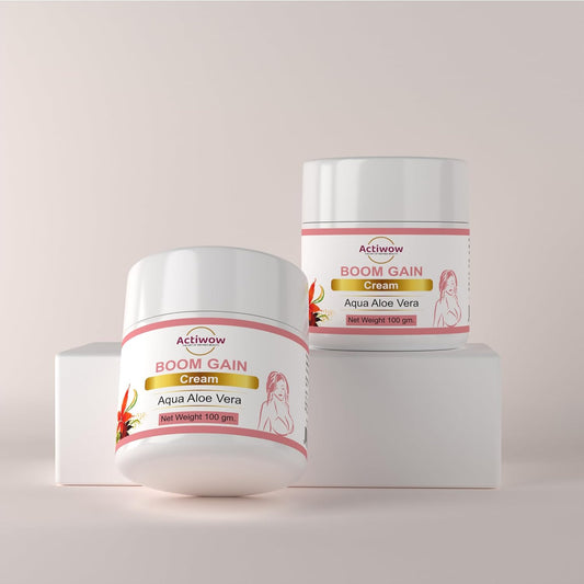 Boom Gain with Aqua Aloe Vera Skin Whitening Breast Cream (100gm)