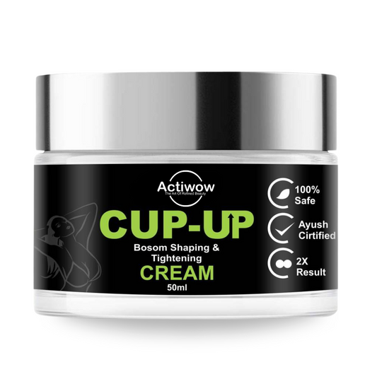 Cup-Up 100% Ayurvedic Massage Cream for Women (50gm)