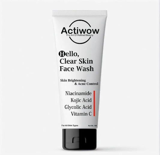 Actiwow	Hello Clear Skin Face Wash (100ml)