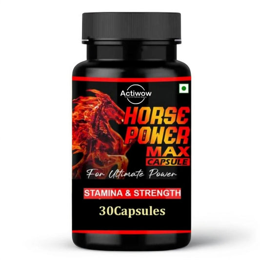 Actiwow	Horse Power Max Ayurvedic Capsules (60 Capsules)